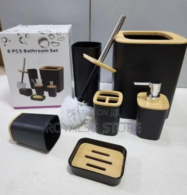 6pcs Bathroom Accessories