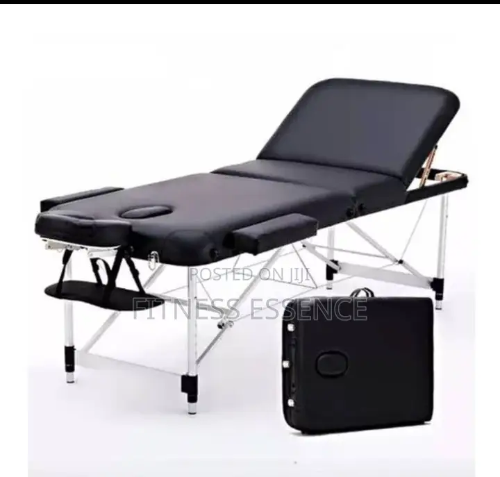 Black Massage Bed