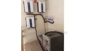 3units Hybrid Inverters and 3 Lithium Ion Batteries Solution