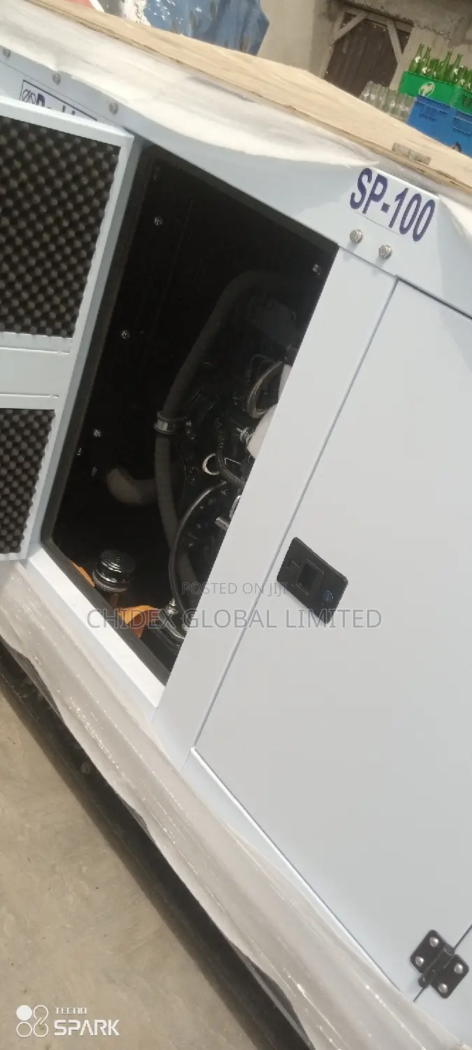 100kva Perkins Soundproof Diesel Generator