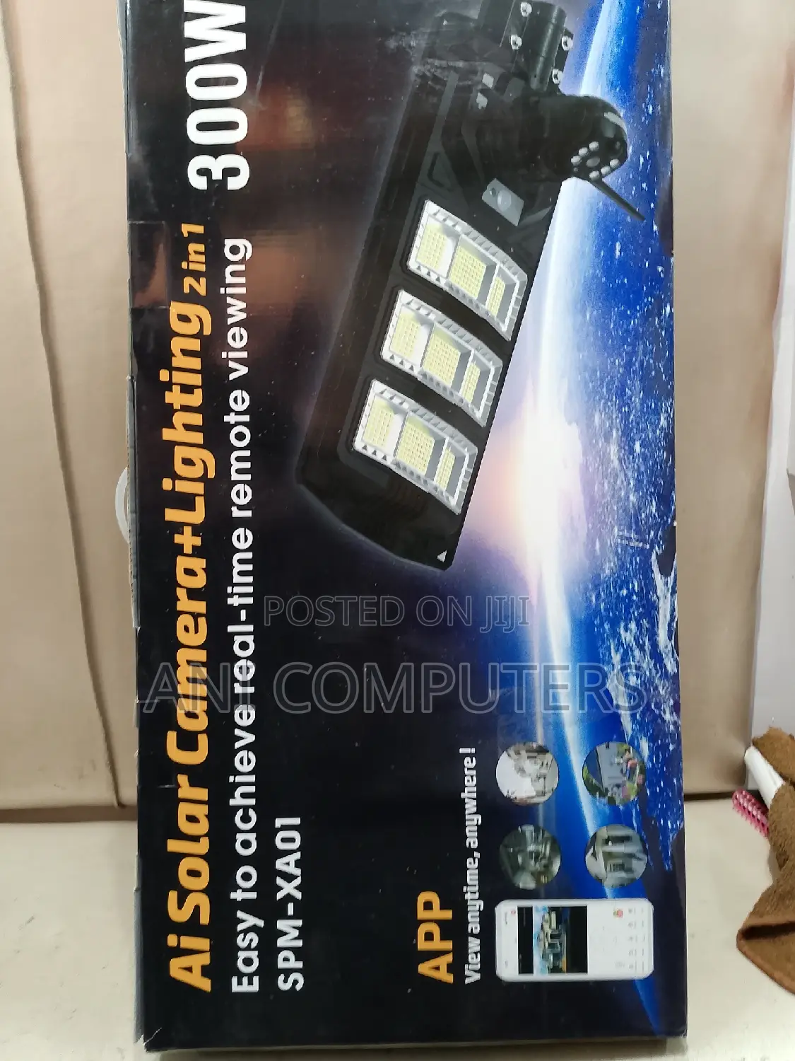 Ai Solar Camera+Lightning 2in1 V380 Pro