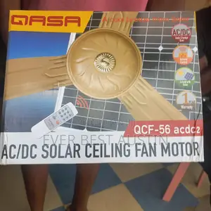 Qasa Solar Ceiling Fan AC/ DC 36w