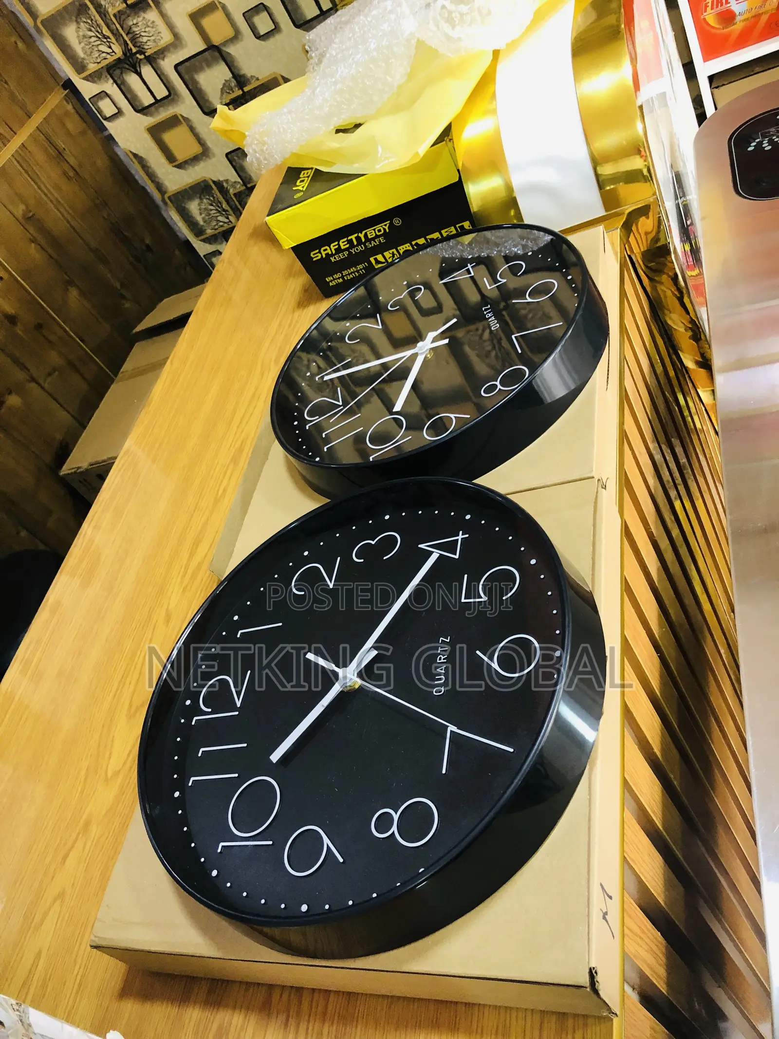 Spy Wall Clock