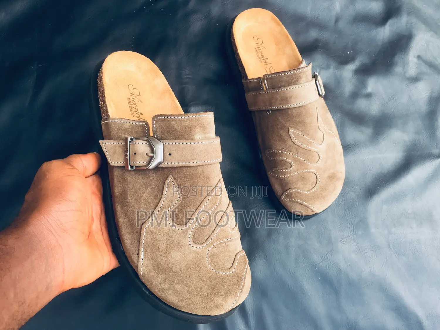 Flames Birkenstock Half Shoe/Mule