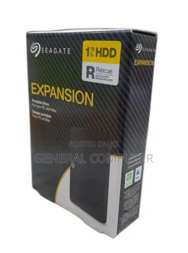 1TB Seagate Expansion External Hard Disk.