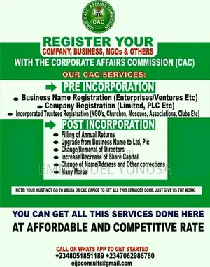 Cac Service Available At Affordable Rate