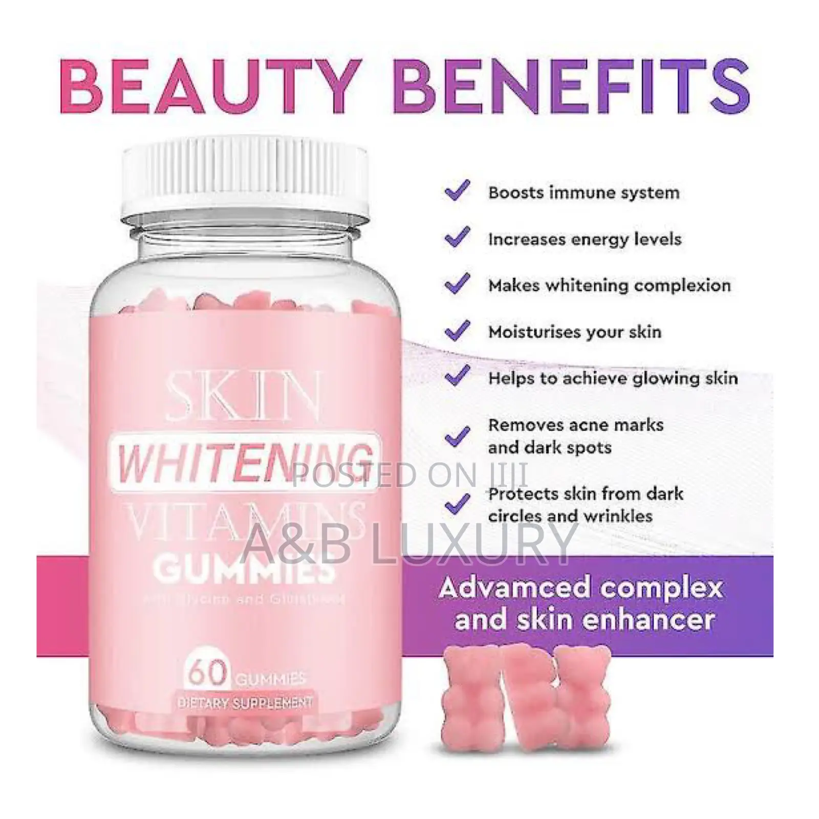 Original Skin Whitening Gummies