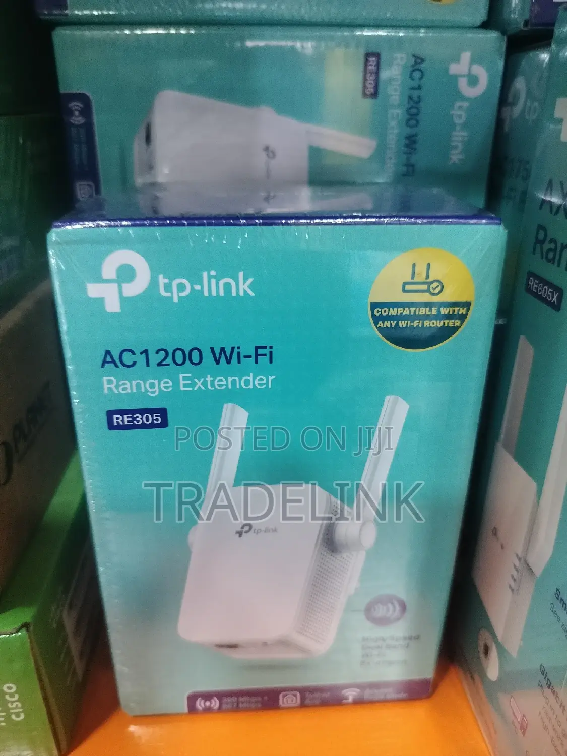 Re305
AC1200 Wi-Fi Range Extender