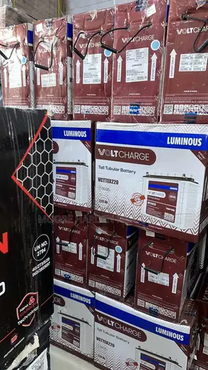 Luminous Original India Battery Volt Charge Tall Tubular