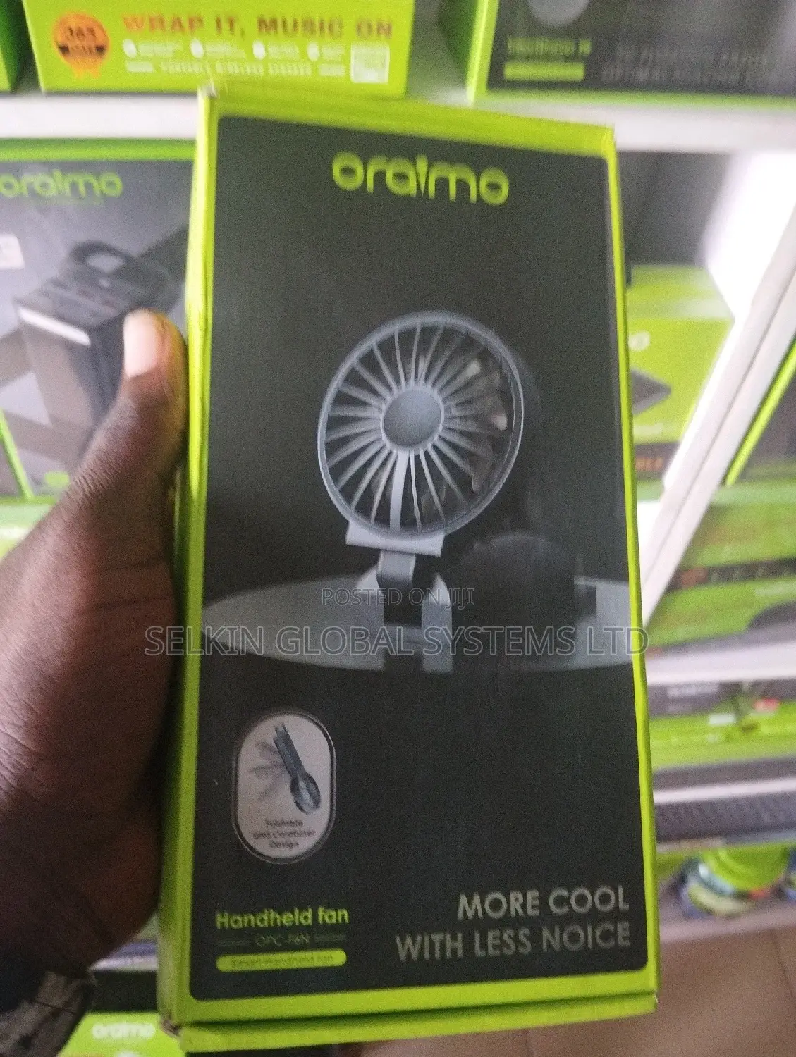 Oraimo Smart Handheld Fan Foldable Handheld Fan