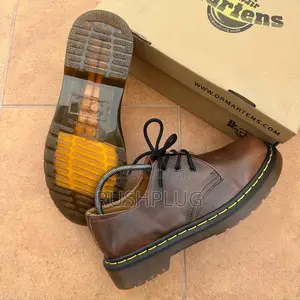 Quality Dr. Martens 1461 Brown Smooth Shoe