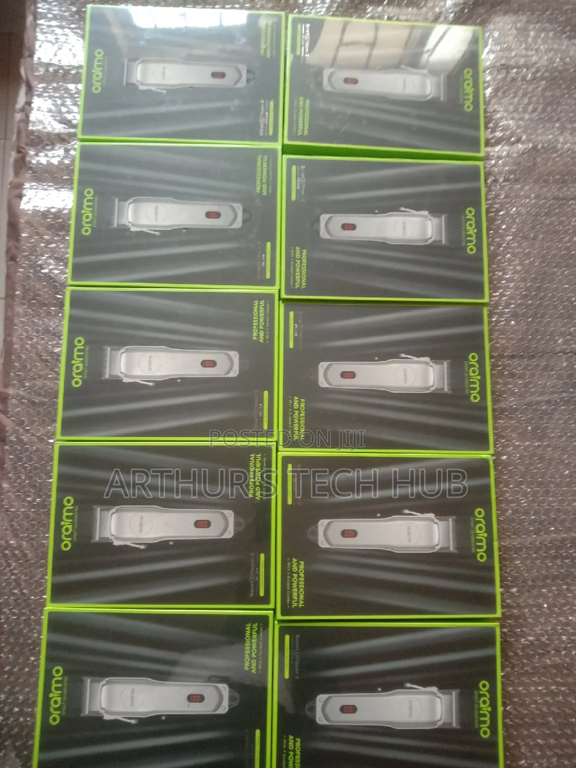 Oraimo Professional Smart Rechargeable Clipper 2 Silver