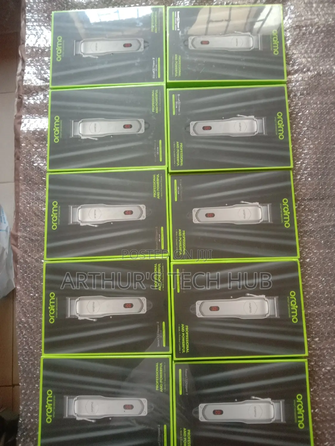 Oraimo Professional Smart Rechargeable Clipper 2 Silver