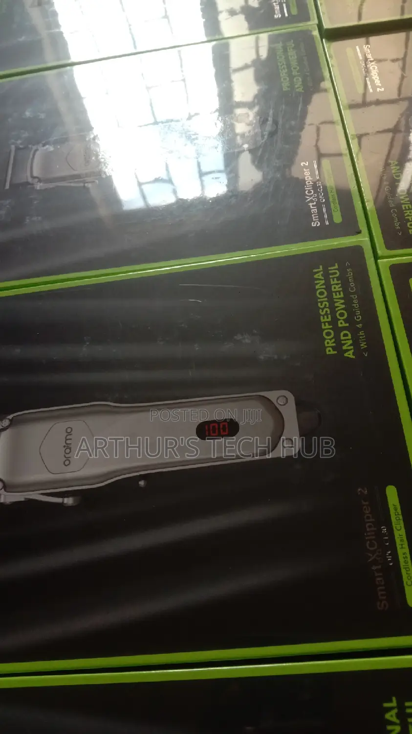 Oraimo Professional Smart Rechargeable Clipper 2 Silver