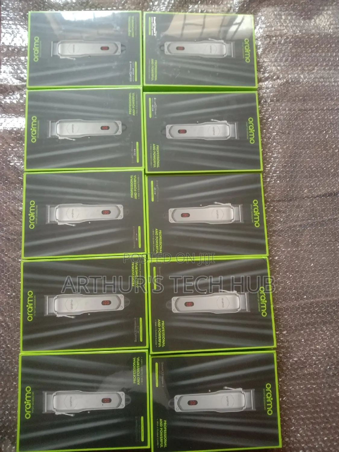 Oraimo Professional Smart Rechargeable Clipper 2 Silver