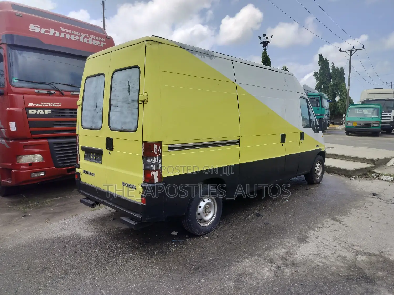 Peugeot Boxer 2005 Yellow