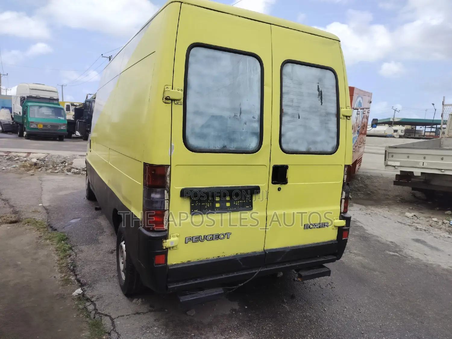 Peugeot Boxer 2005 Yellow