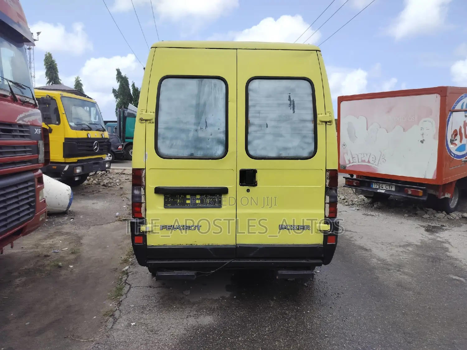 Peugeot Boxer 2005 Yellow