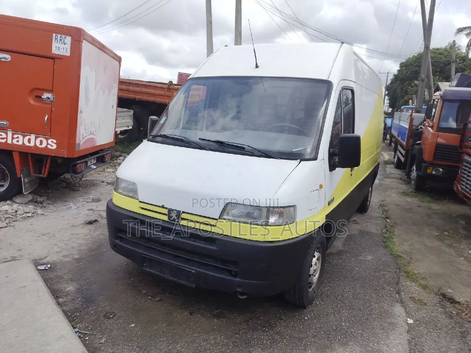 Peugeot Boxer 2005 Yellow