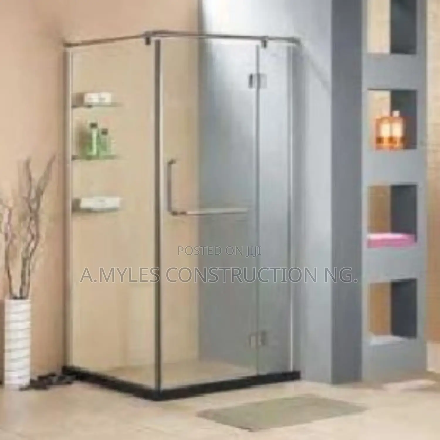 Into Room Shower Cubicles