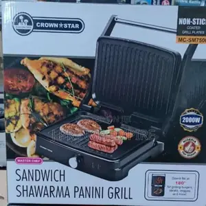 Crown Star Grill/Panini/Shawarma/ Sandwish Maker