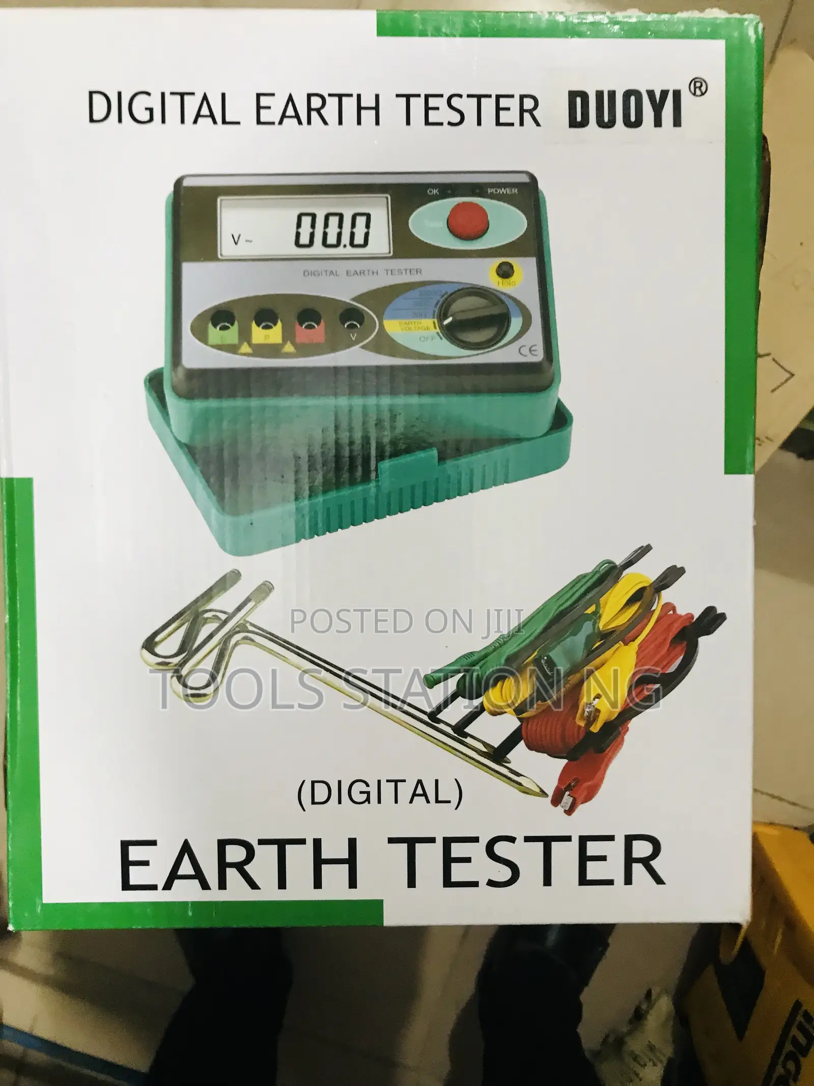 Digital Earth Tester