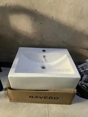 White Countertop Washing Hand Basin