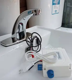 Electric and Battey Single Sensor Basin Tap