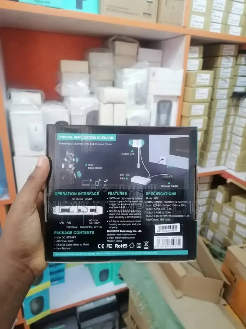 MARSRIVA Mini DC Ups