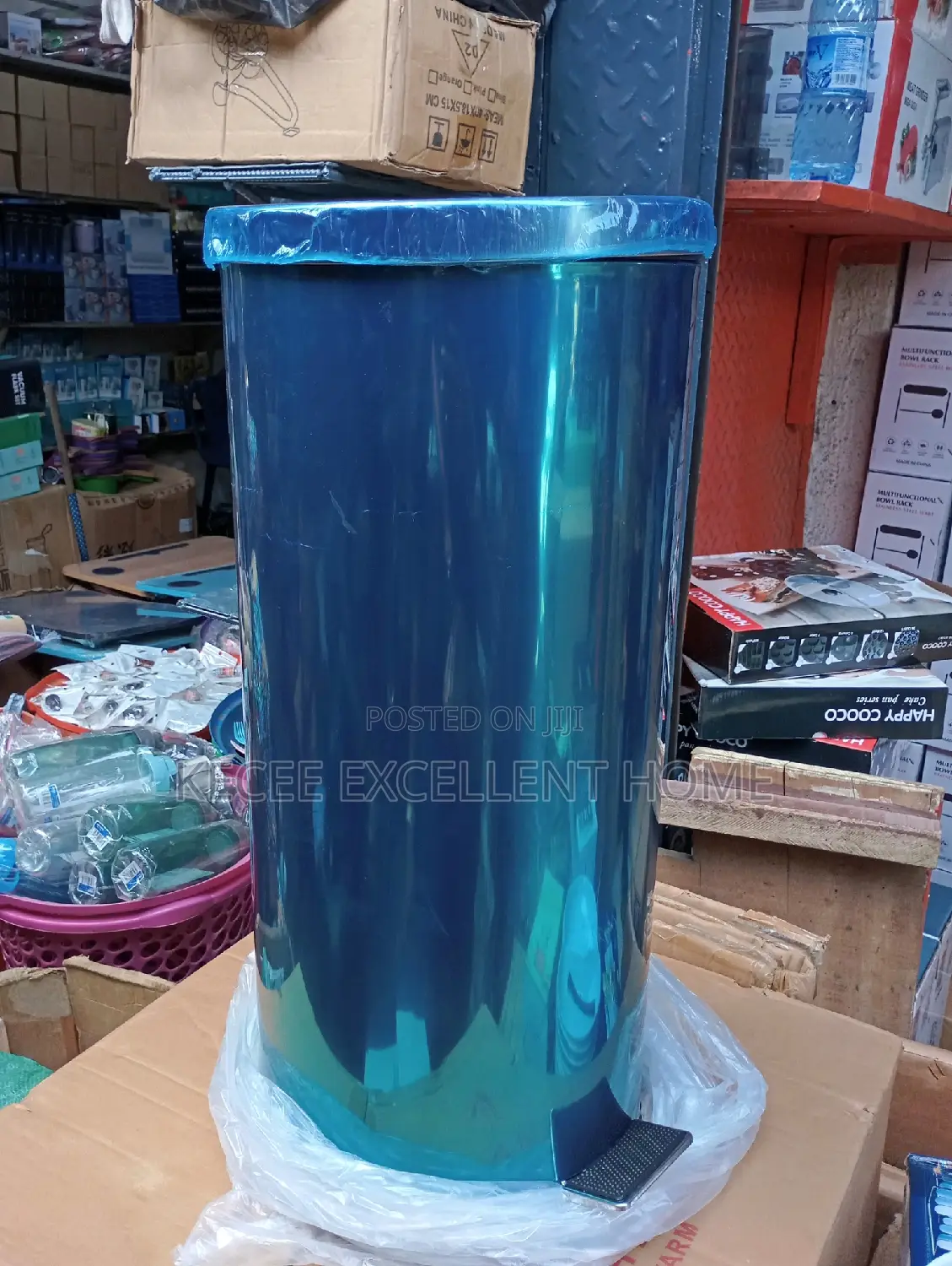 30 Liters Stainless Pedal Bin