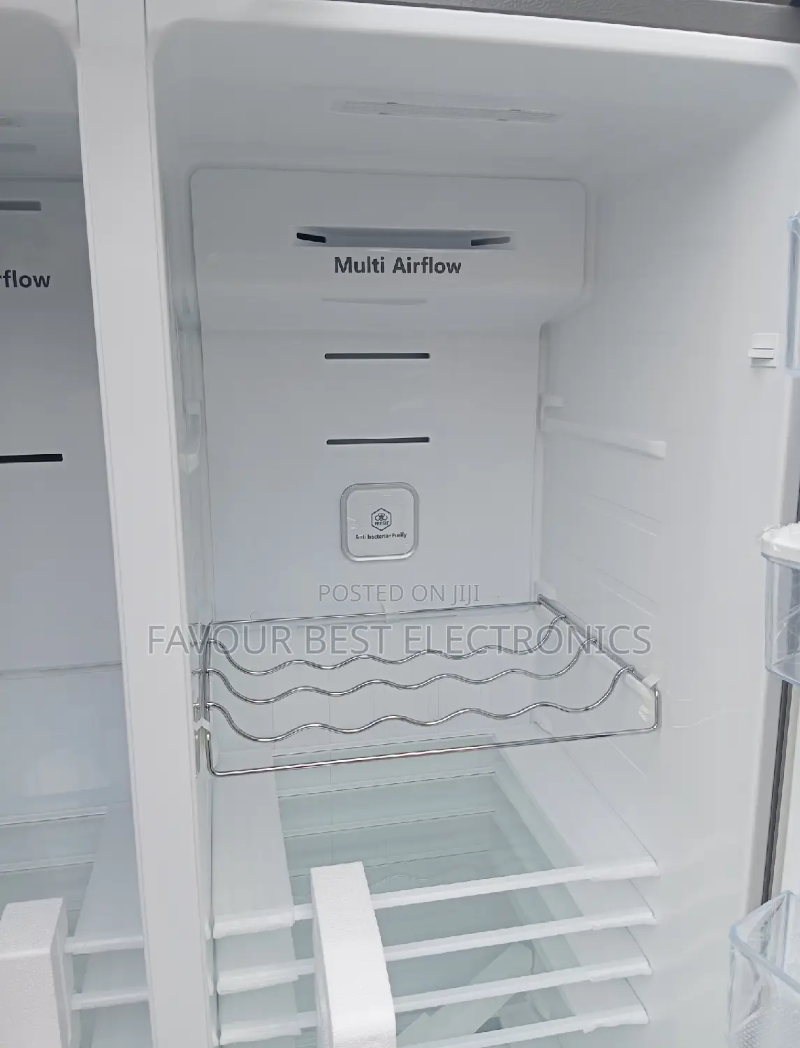 Hisense 529l Side by Side Inverter Fridge + Dispenser (98w)