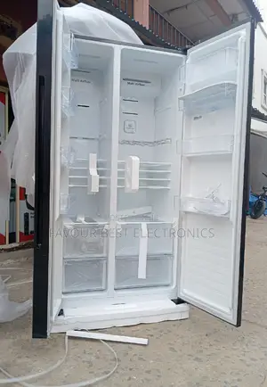 Hisense 529l Side by Side Inverter Fridge + Dispenser (98w)