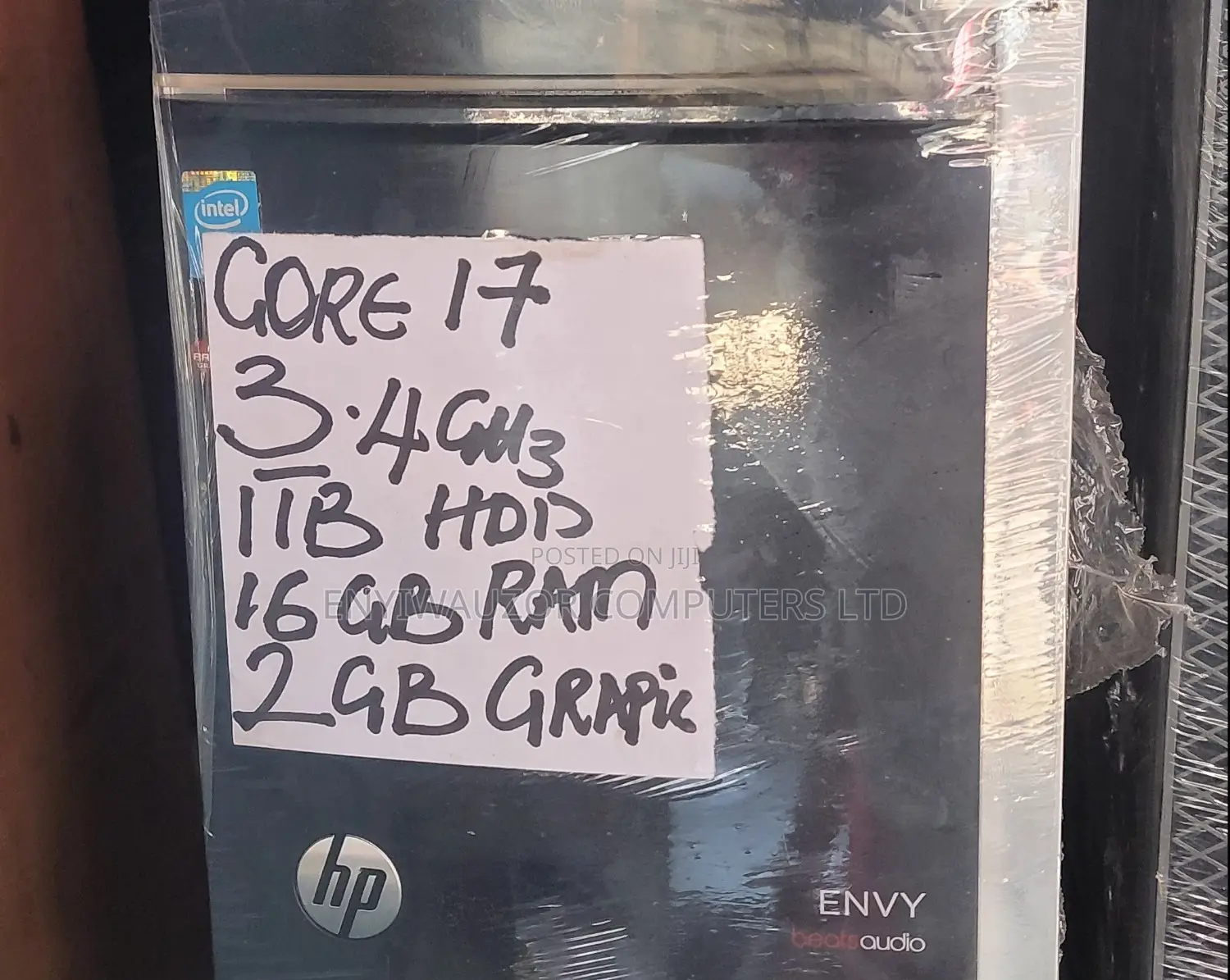 Desktop Computer HP Envy 8GB Intel Core i7 HDD+SSD 1T