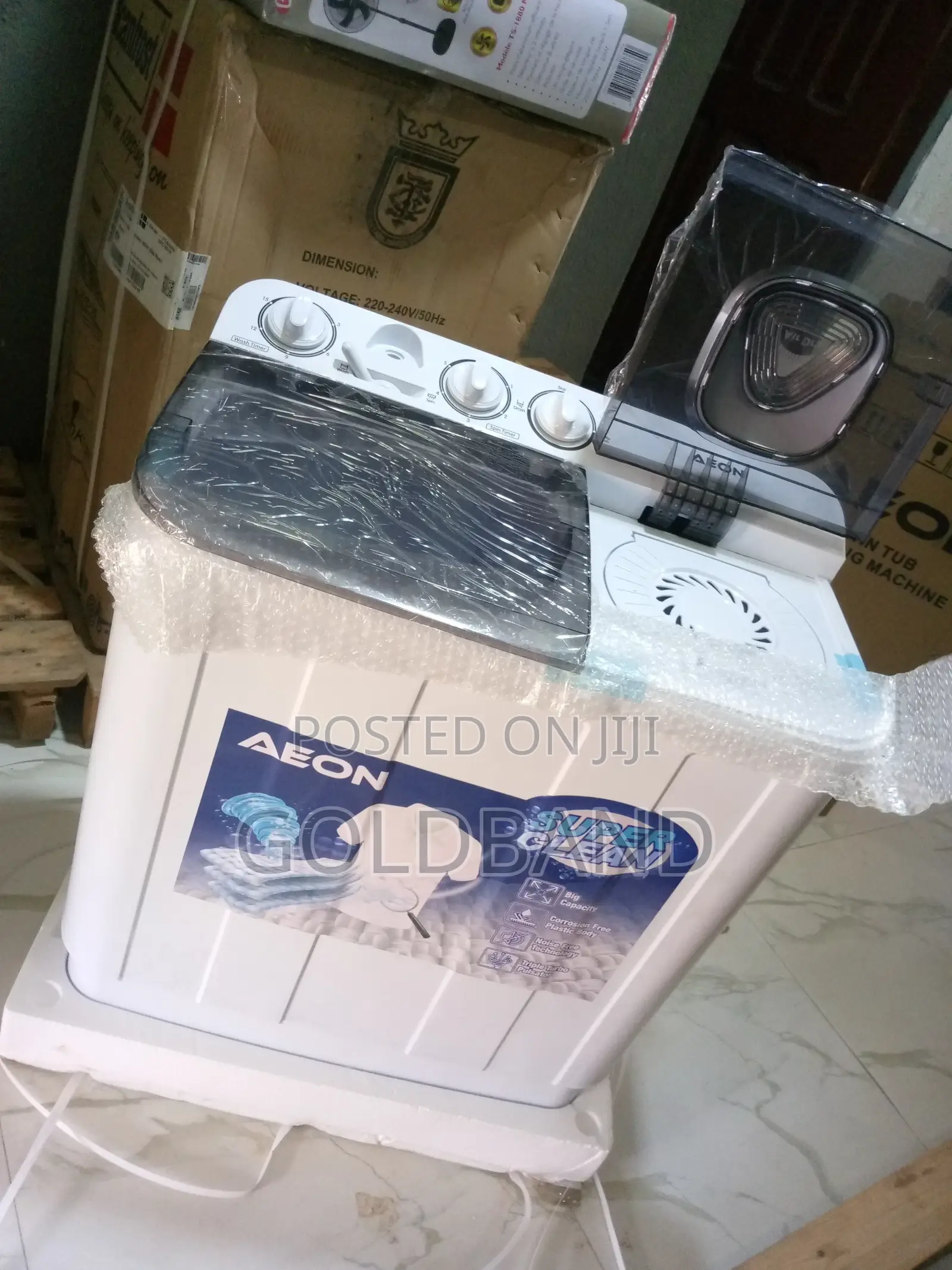 7kg Aeon Washing Machine- Semi Automatic