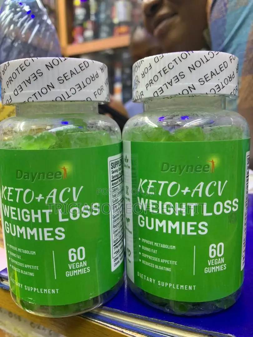 Detoxify and Slim Down With KETO+ACV 60 Vegan Gummies