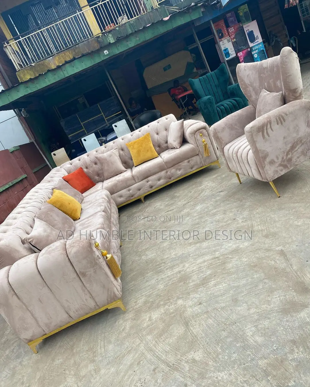 L Shape Standard Sofa