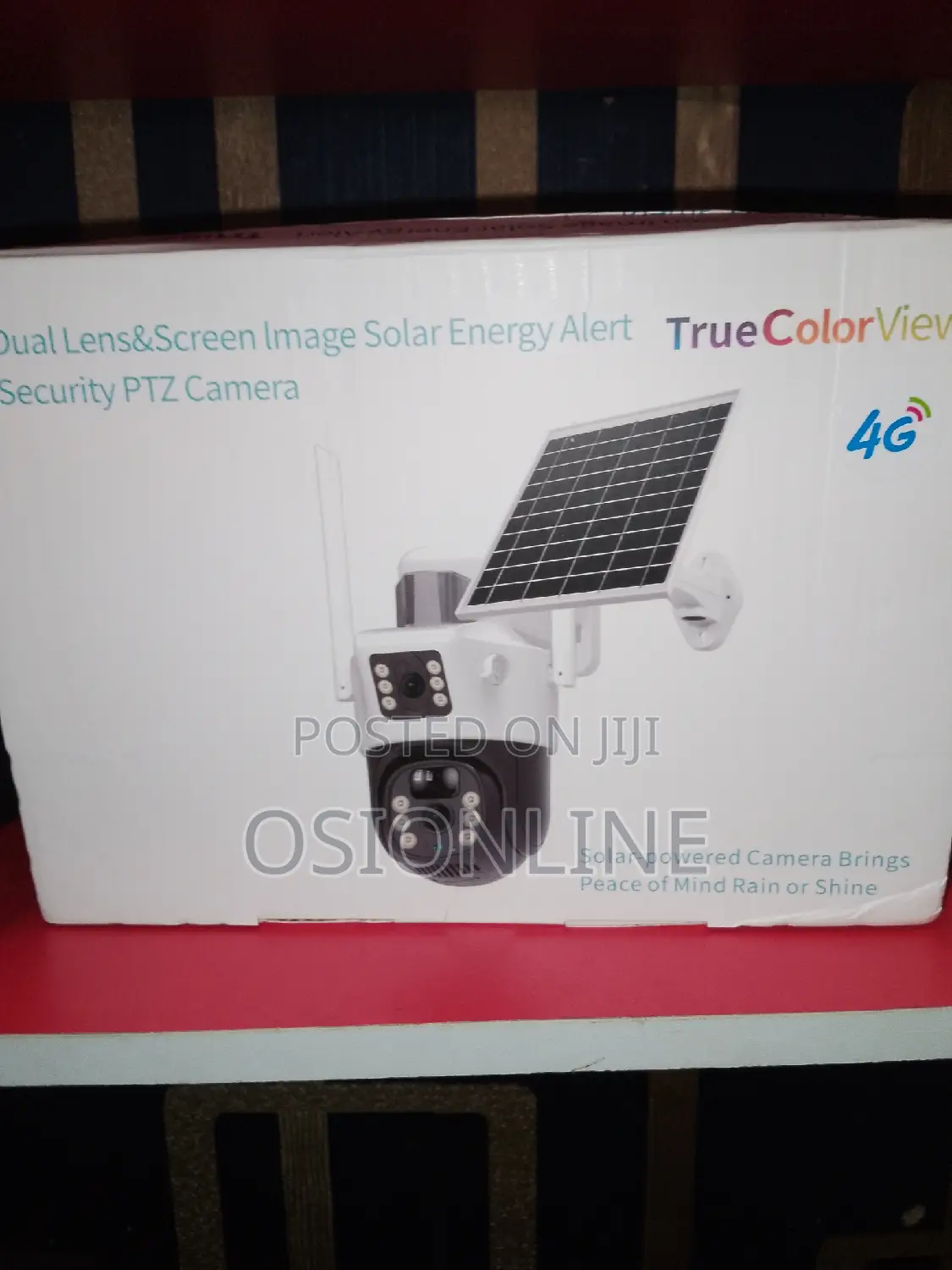 PTZ Soler Camera 4g