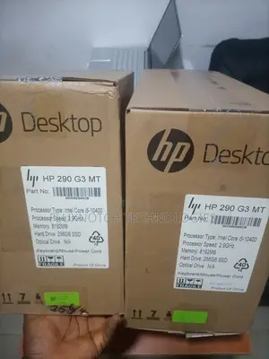 New Desktop Computer HP 8GB Intel Core i5 SSD 256GB