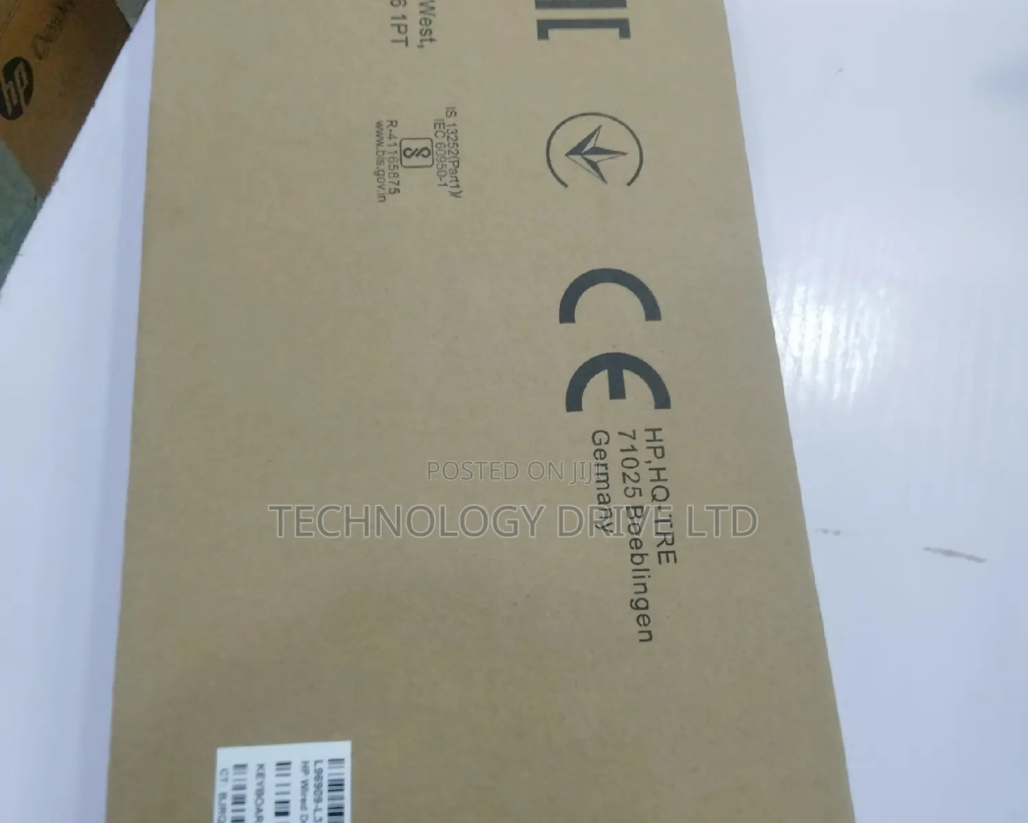 Hp Wired Keyboard (L96909-L31)