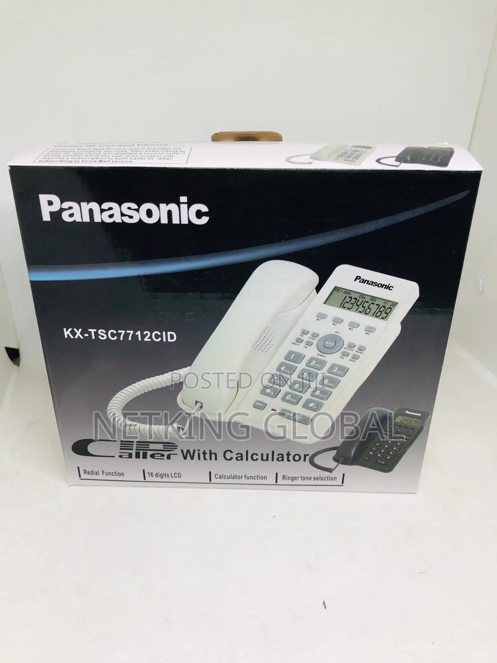 Panasonic Kx-Tsc7712cid
