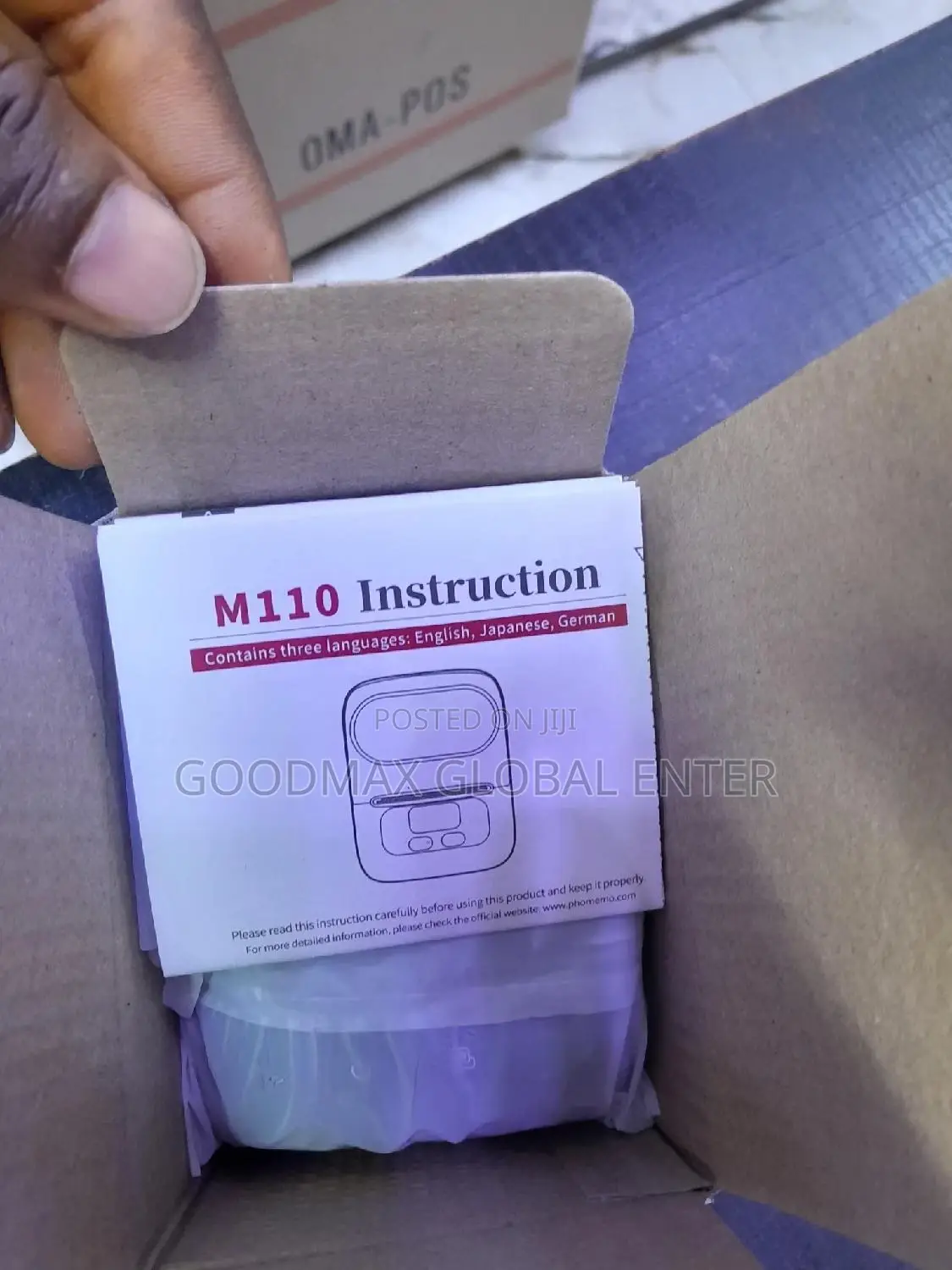 Bluetooth Barcode Printer M110 Label Maker