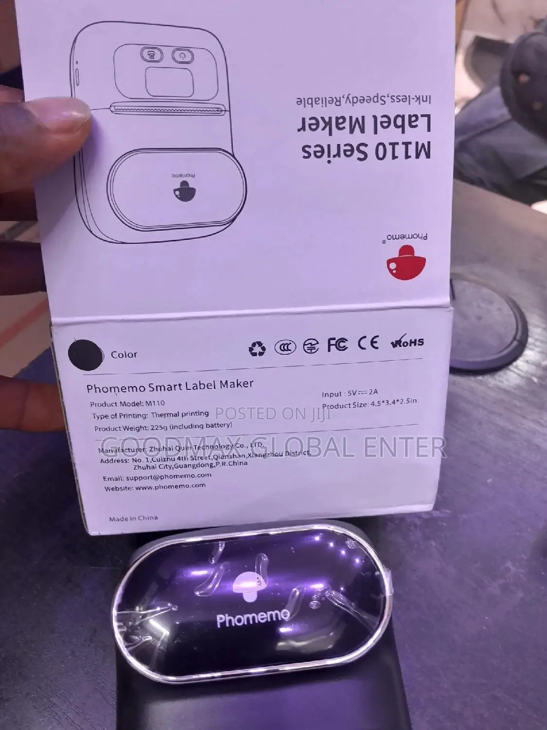 Bluetooth Barcode Printer M110 Label Maker
