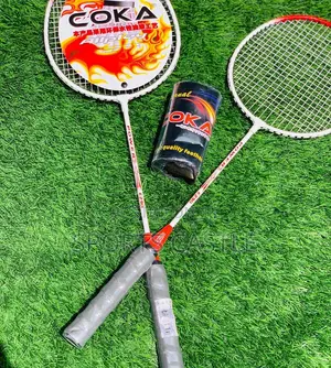 Badminton Racket With Free Shuttle Cork