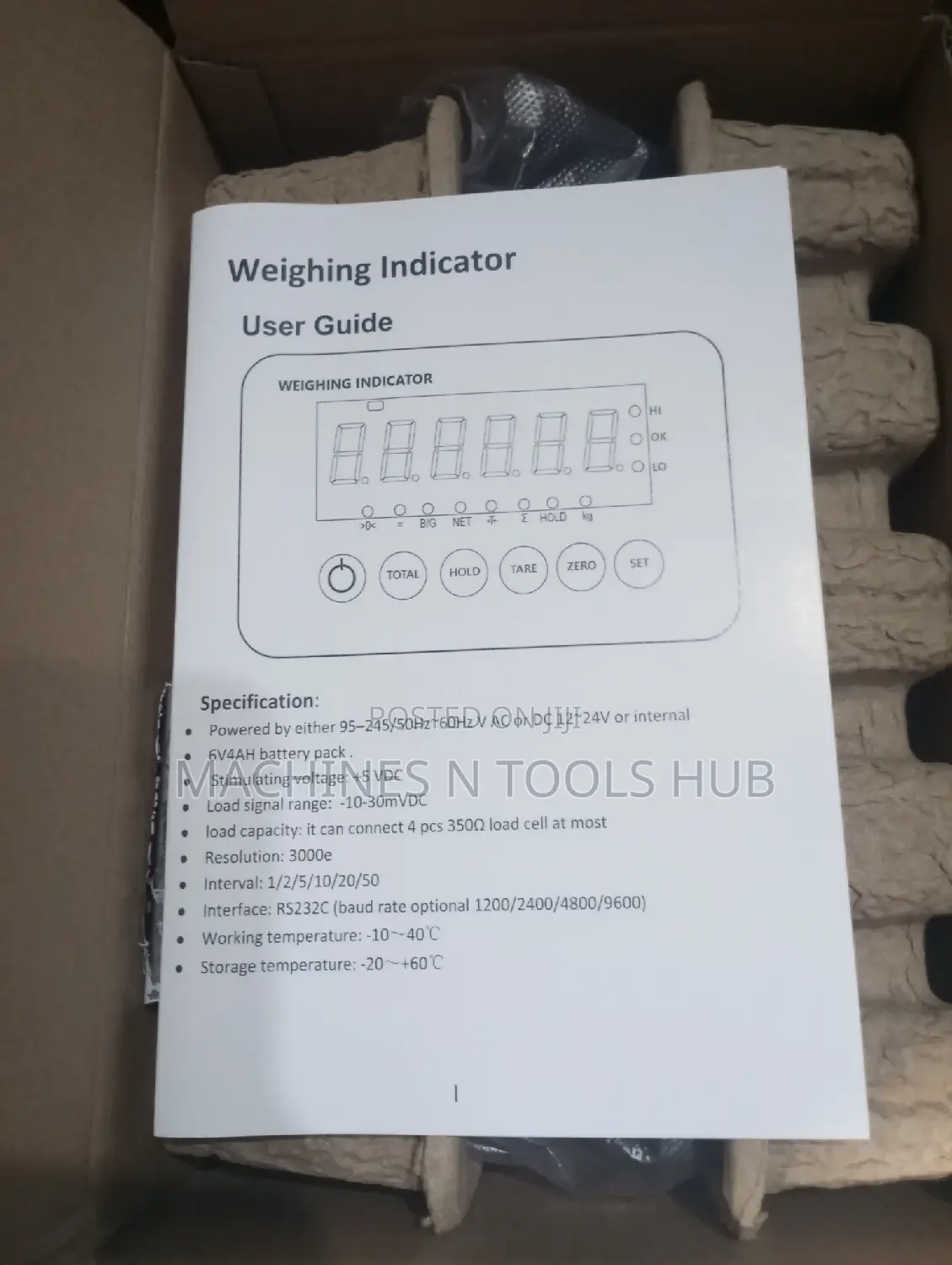 Santwell Weighing Indicator Sk210