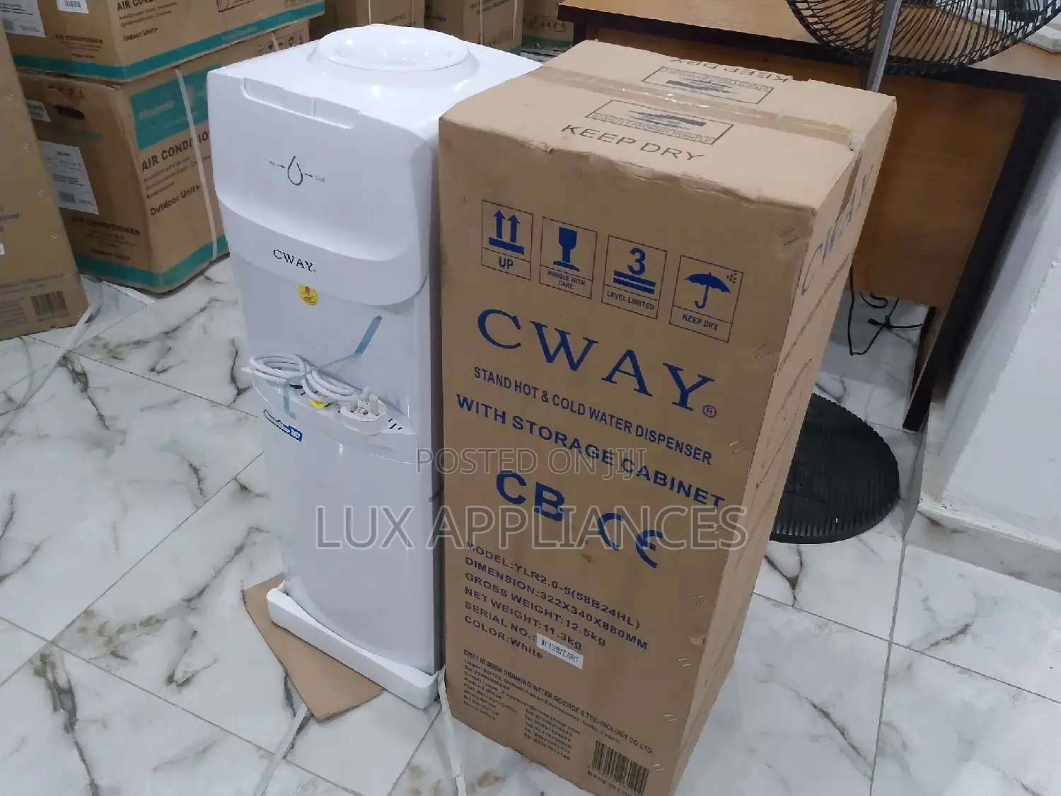 Single Door Cway Water Dispenser With Fridge