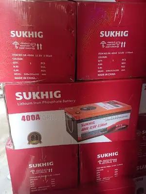Photo - Sukhig Dry Cell Lithium Battery 400ah/12.8v