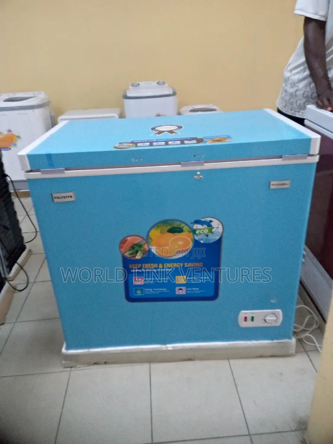 Polyester.Chest Freezer 300L