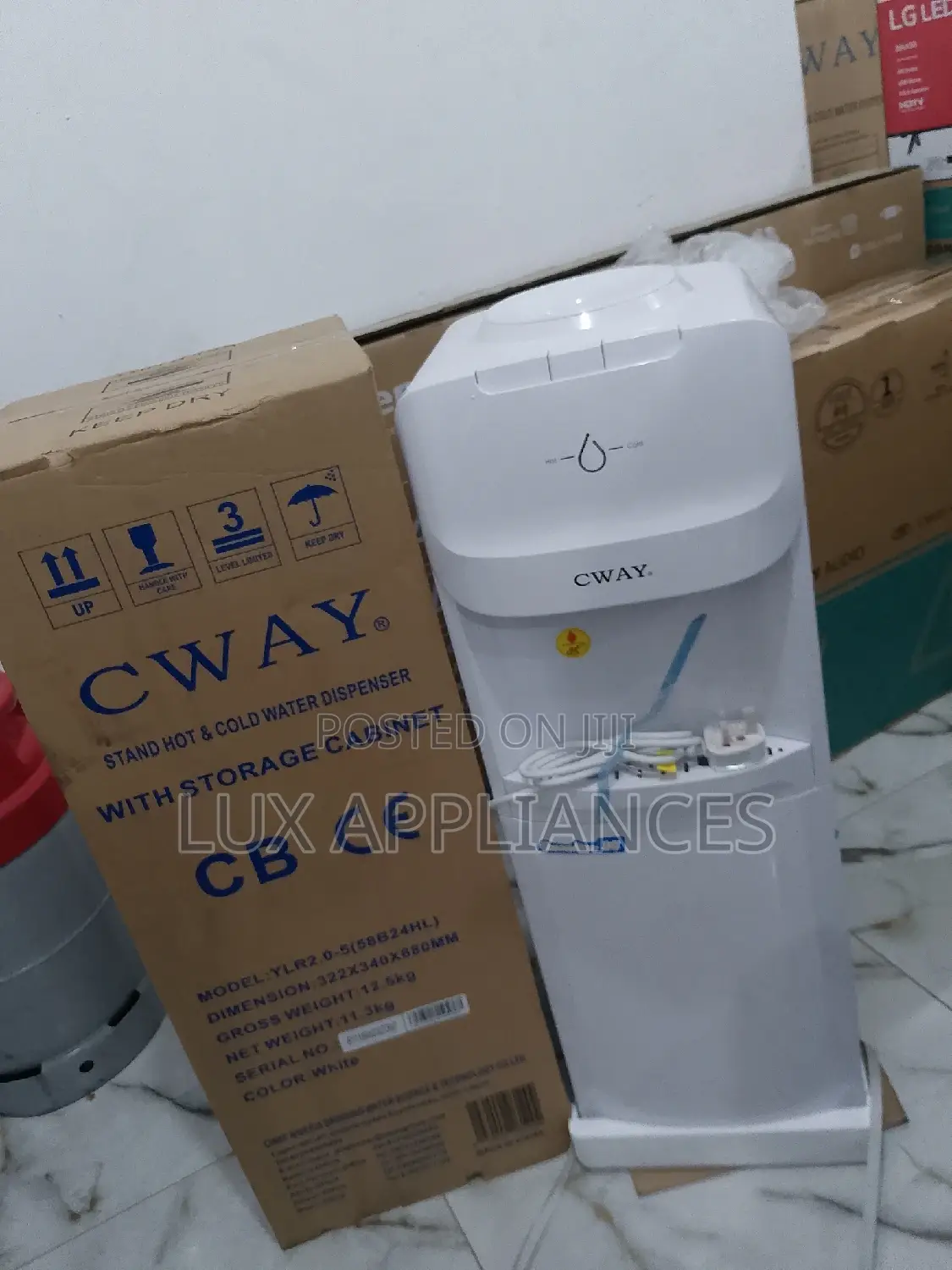 User Friendly Cway Water Dispenser With Fridge