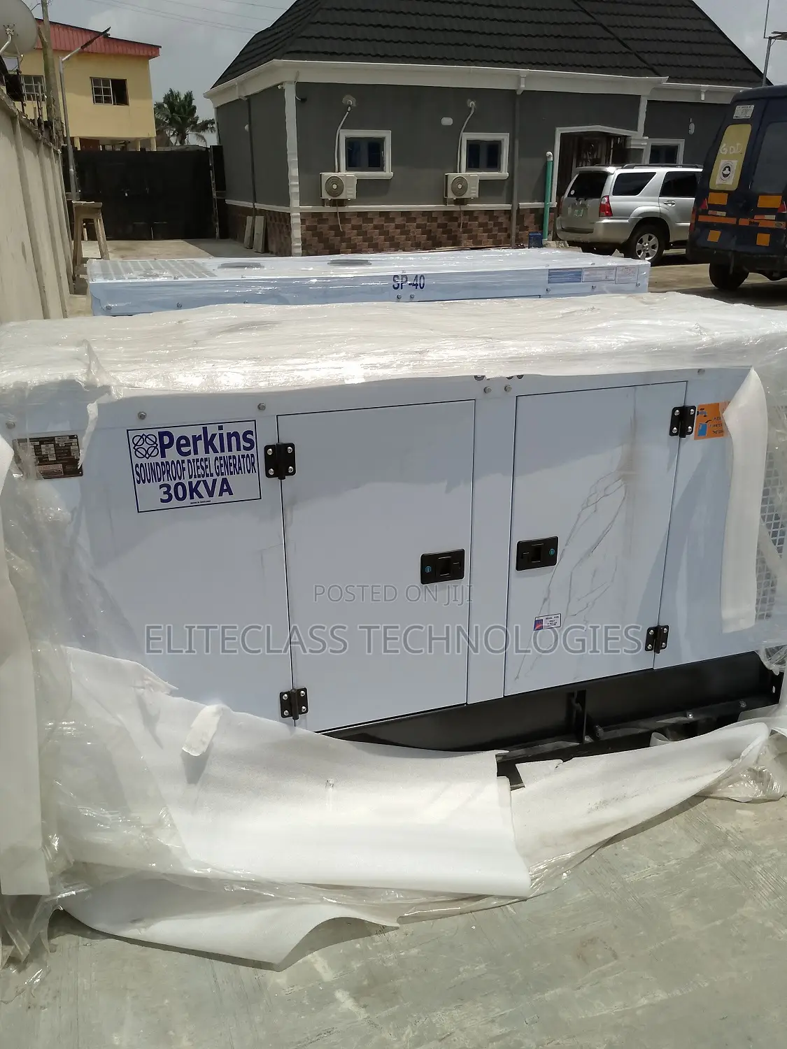 Original 30KVA Perkins Diesel Generator.