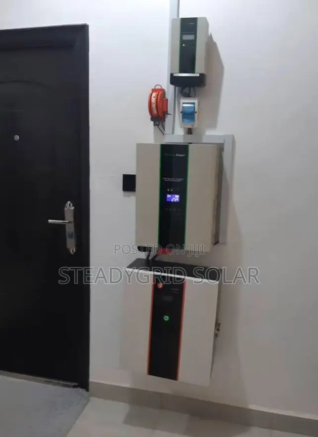 Neatly Installed 5kva/10kwh Solar Inverter System